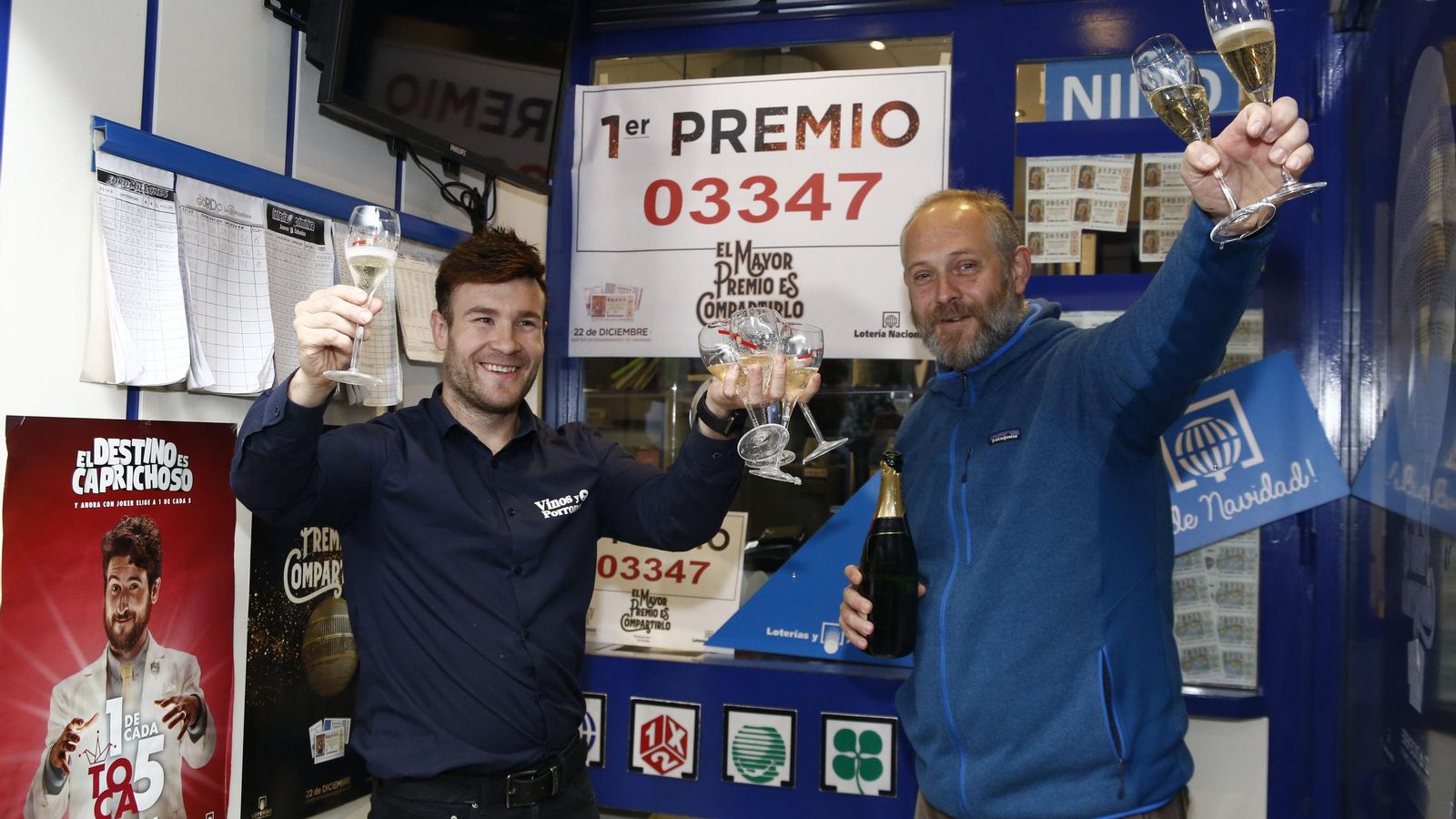 La administración de la calle Ganivet celebra tras vender el Gordo en 2018