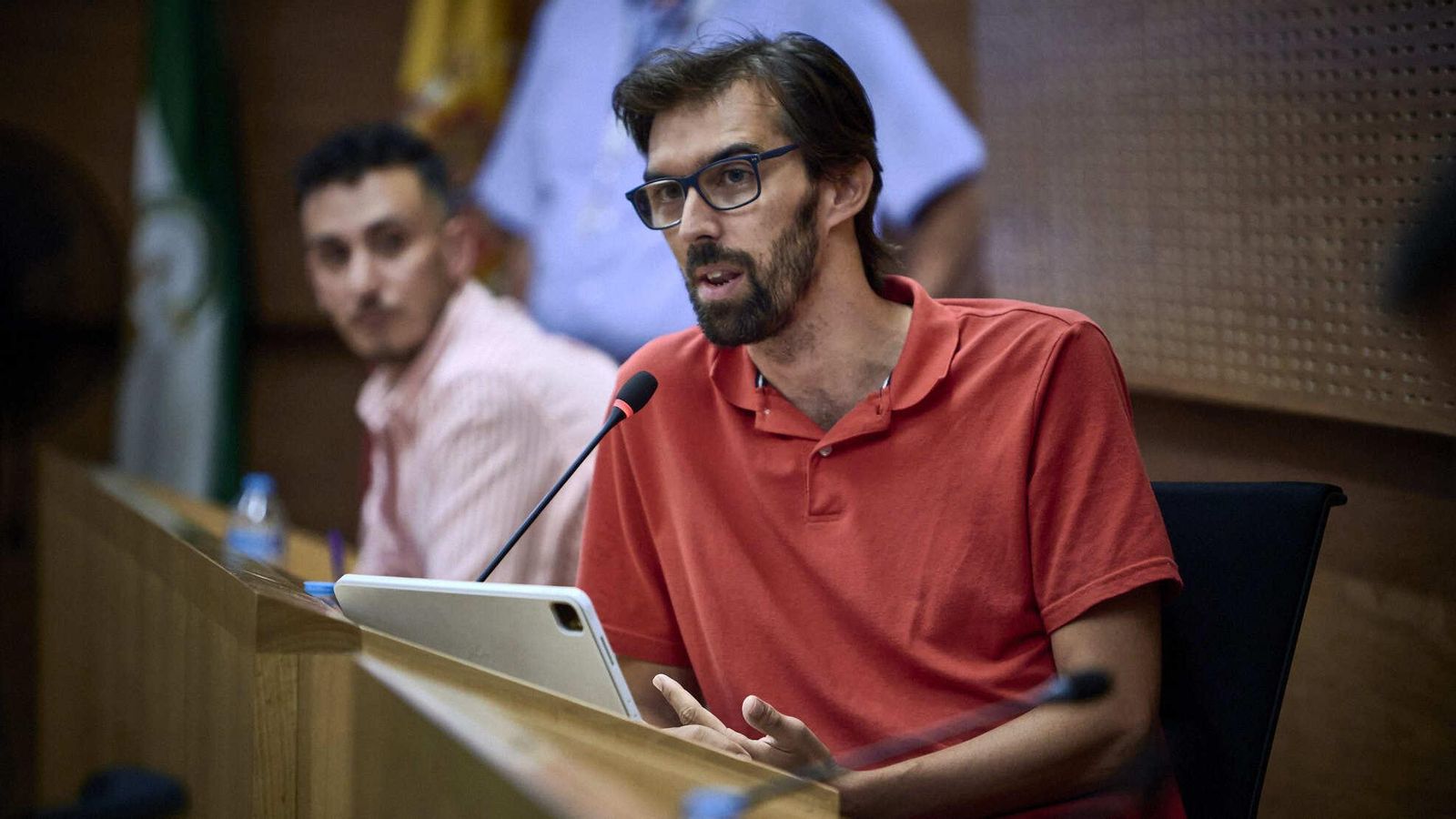 José Luis Bueno, concejal de Izquierda Unida.