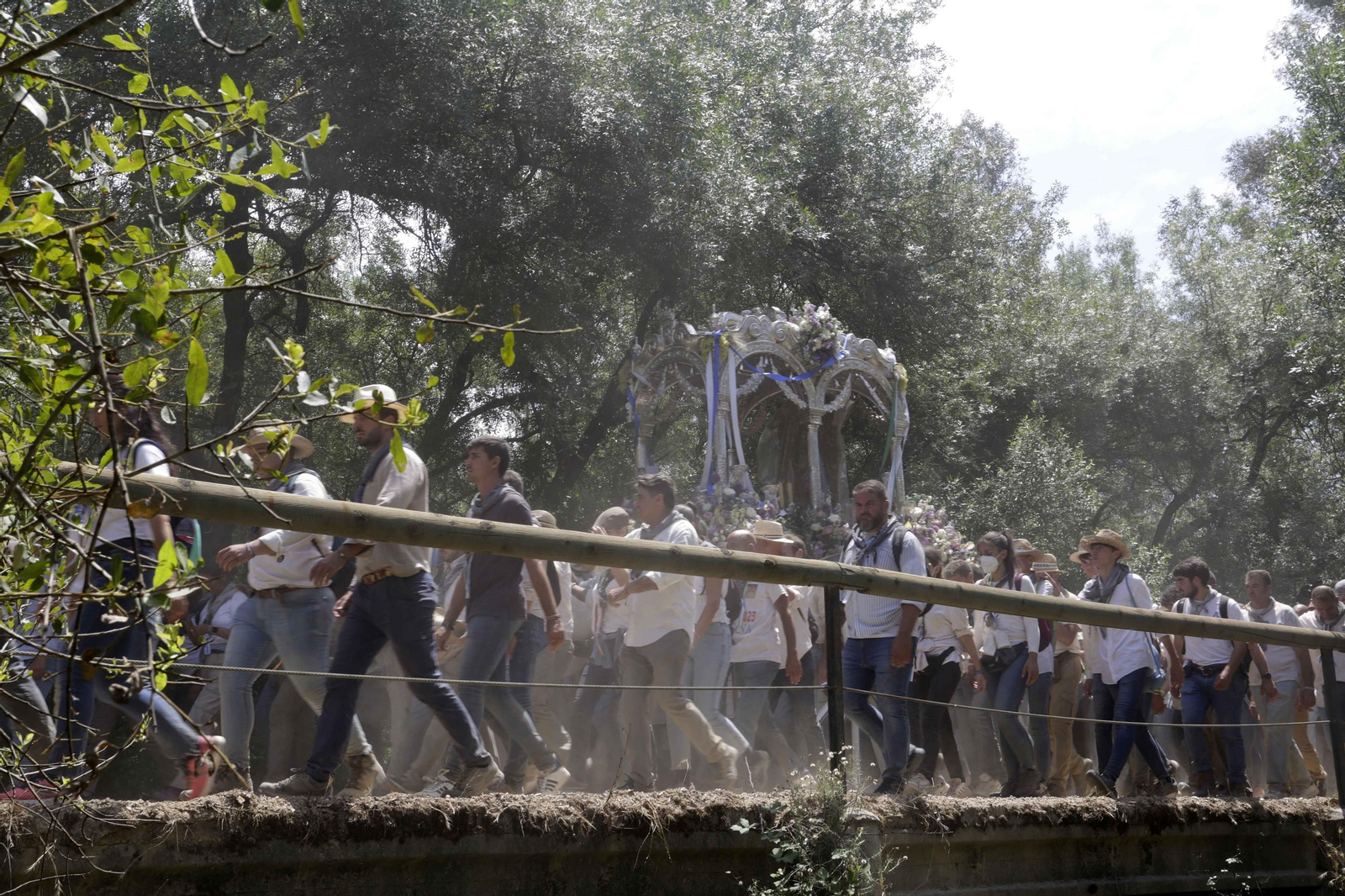 El Rocío 2023: Imágenes del Camino de la Hermandad del Rocío de Huelva