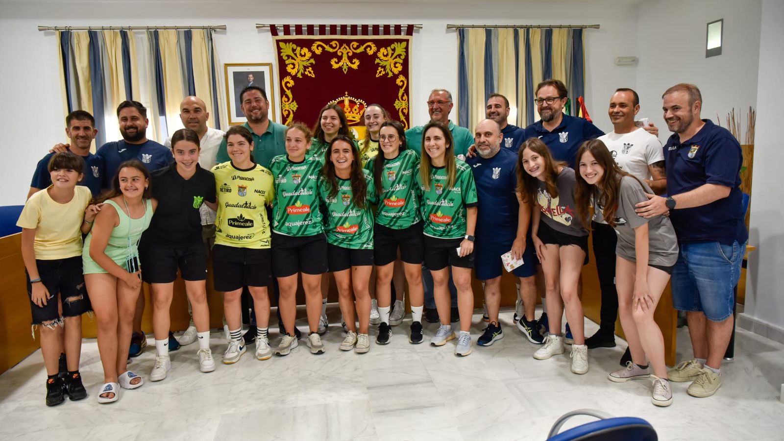 El Ayuntamiento de Guadalcacín rinde homenaje a sus guerreras.