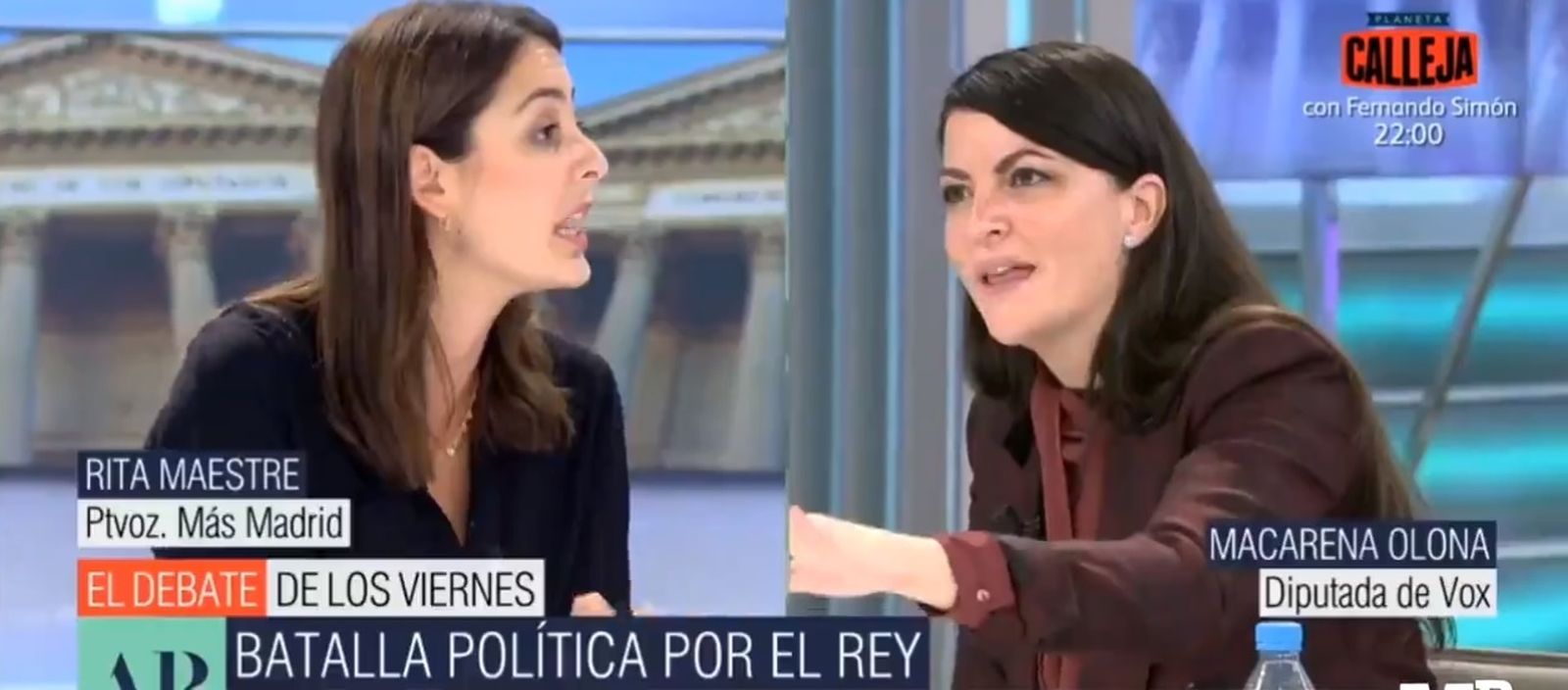 Rifirrafe entre Rita Maestre y Macarena Olona