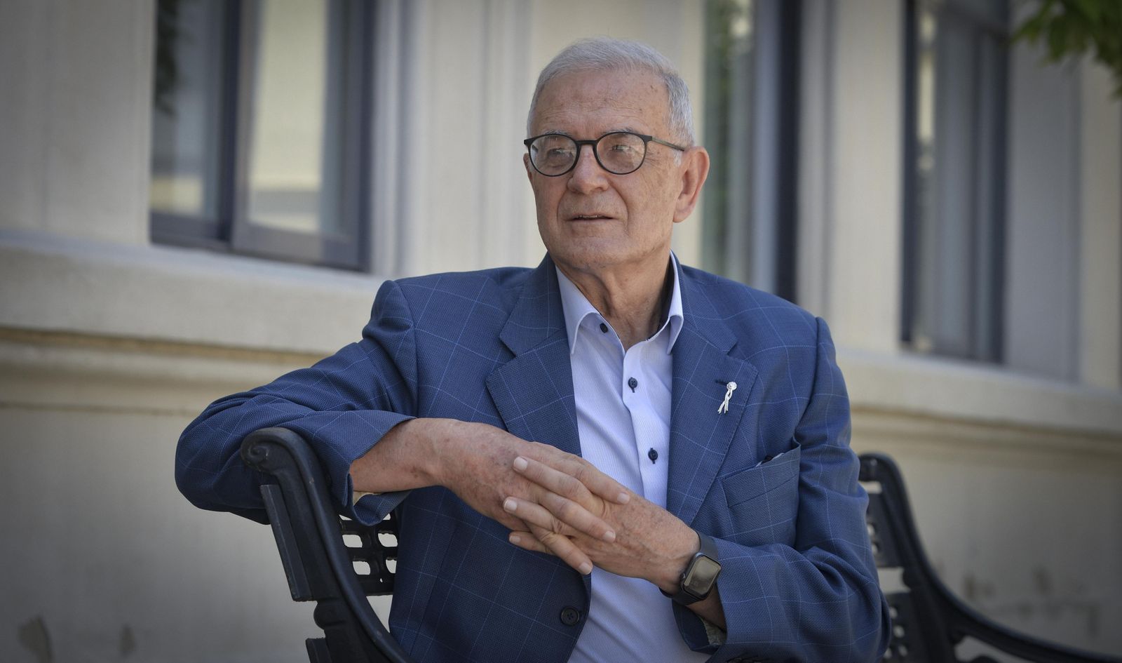 Antonio Ojeda, durante la entrevista.