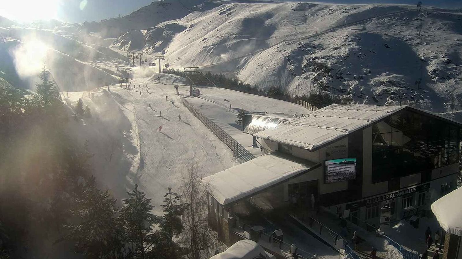 Estado de Pradollano esta mañana