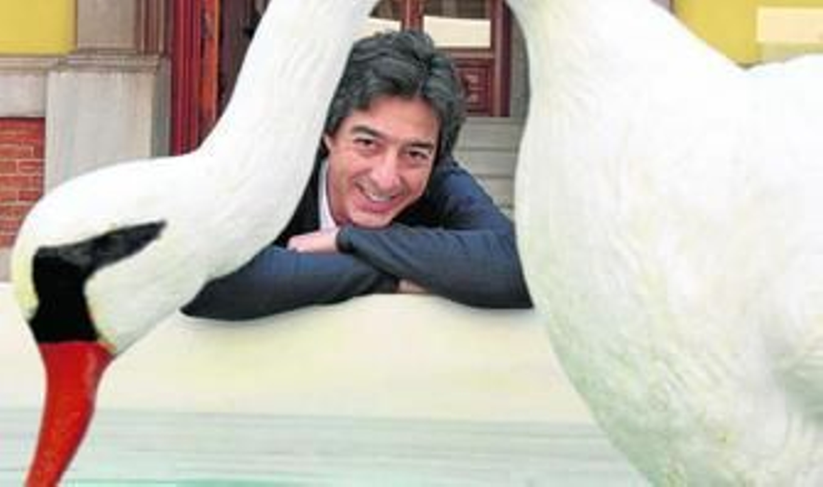 Juan Valderrama, en el hotel Palacio de los Patos.