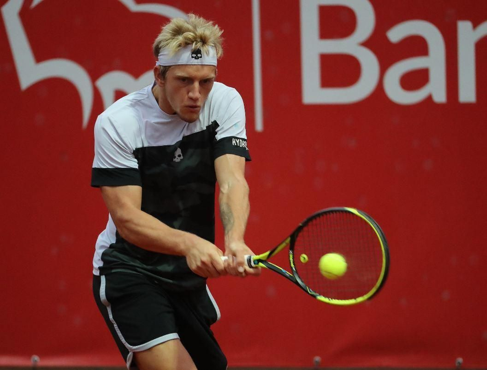 Alejandro Davidovich, en un momento del encuentro.