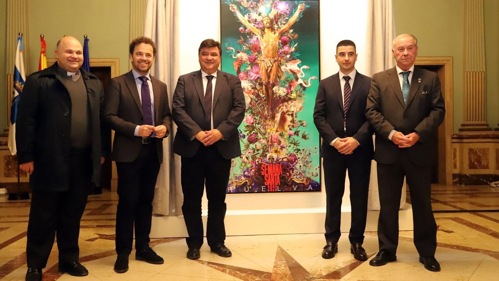 Presentación del cartel de la Semana Santa de Huelva 2023.