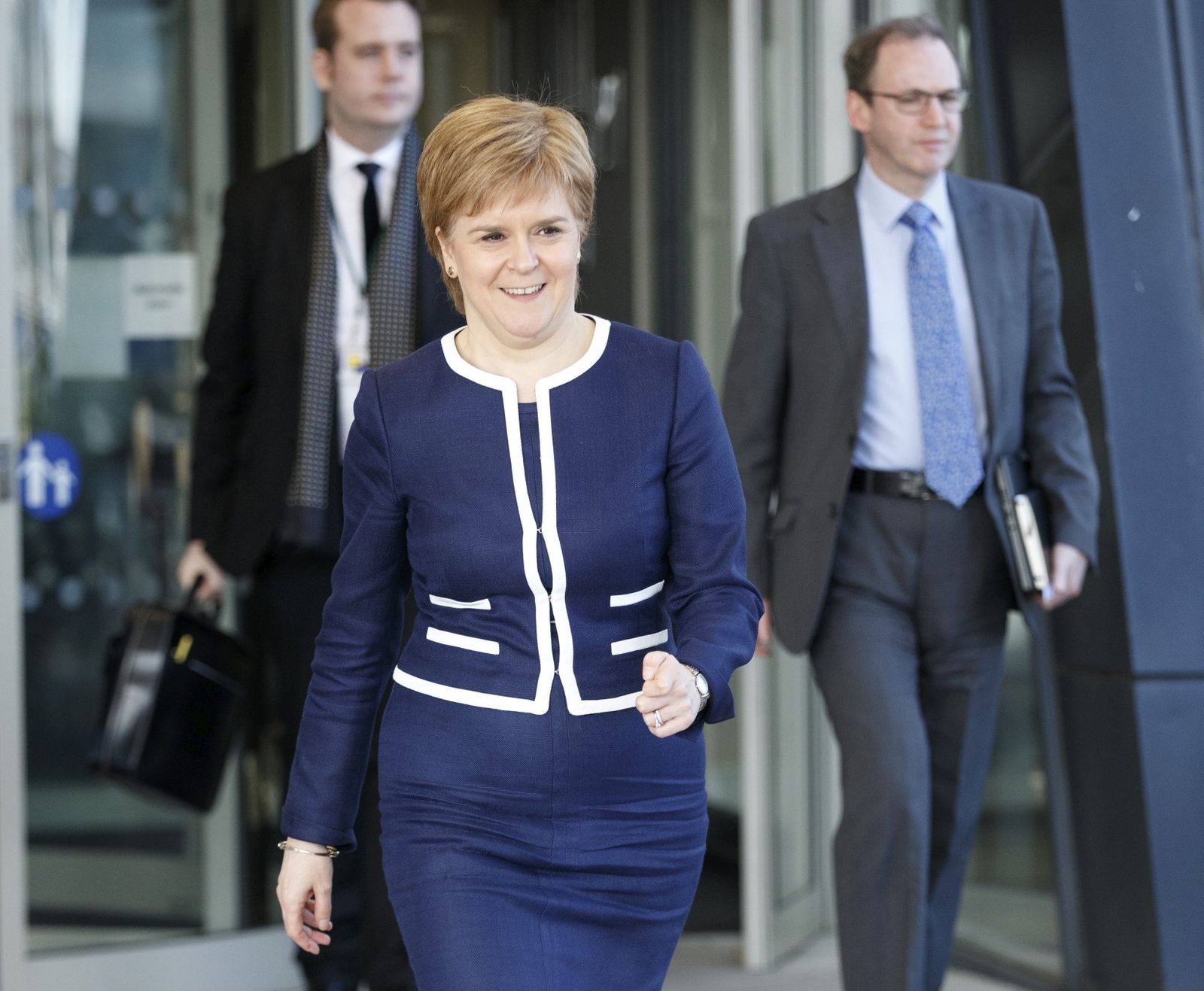 La ministra principal de Escocia, la nacionalista Nicola Sturgeon.