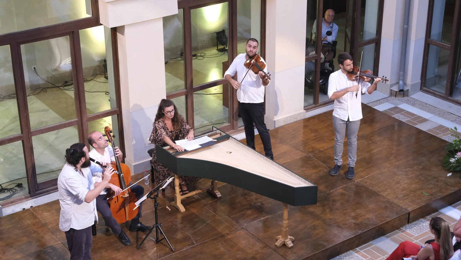 Imágenes del concierto del grupo Anacronía, en el Festival de Música Renacentista y Barroca de Vélez Blanco FESTIMUVB