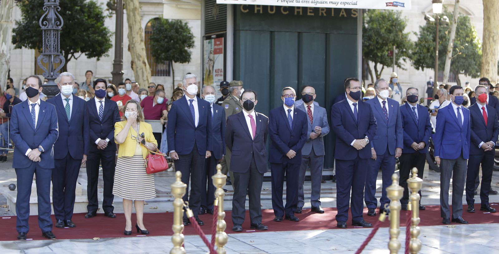 Acto militar por el Día de la Hispanidad