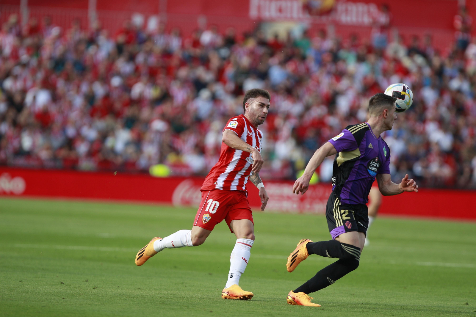 Imágenes del partido U.D. Almería-Real Valladolid C.F.