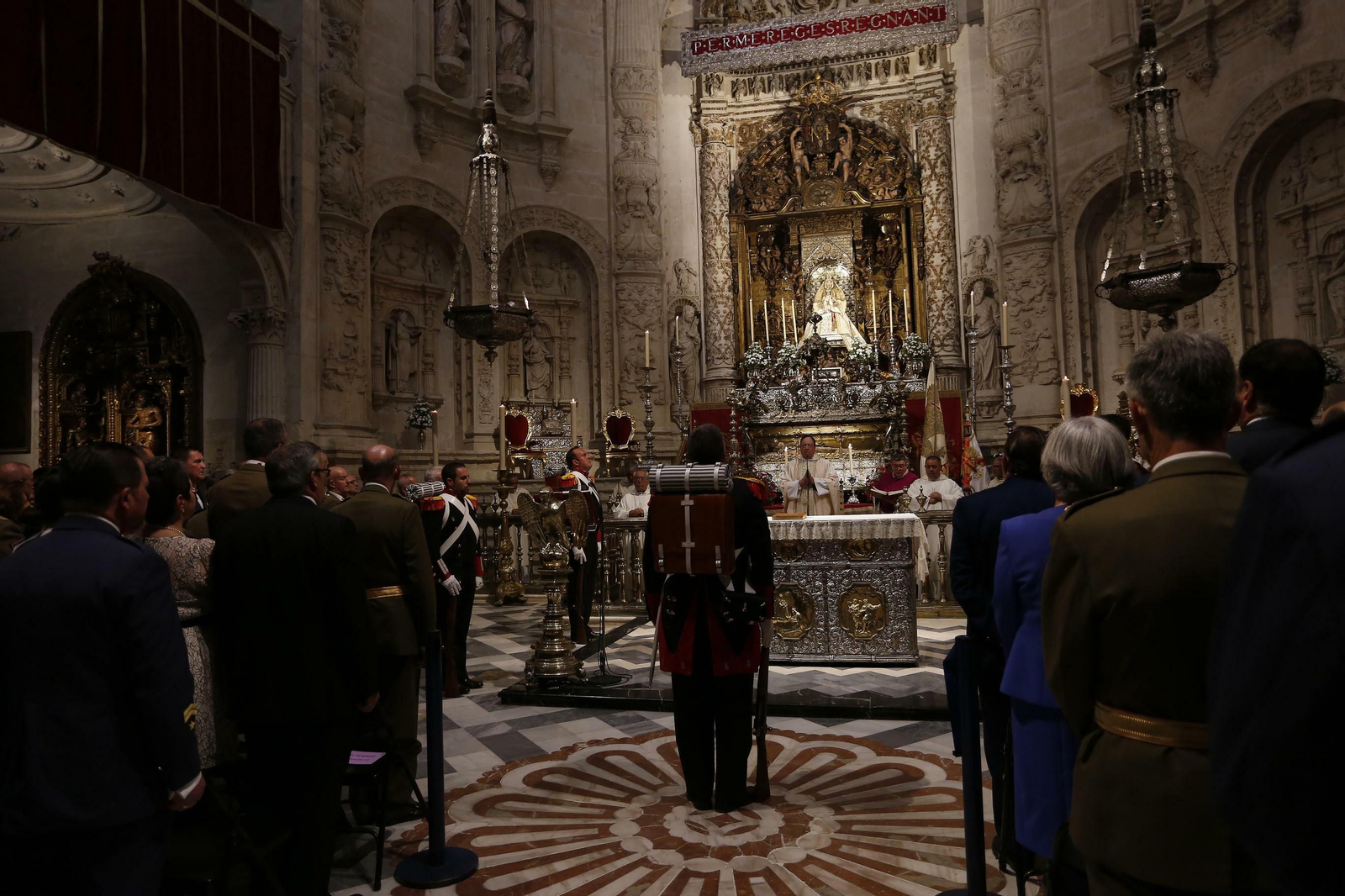 Celebración de la festividad de San Fernando en la Catedral de Sevilla