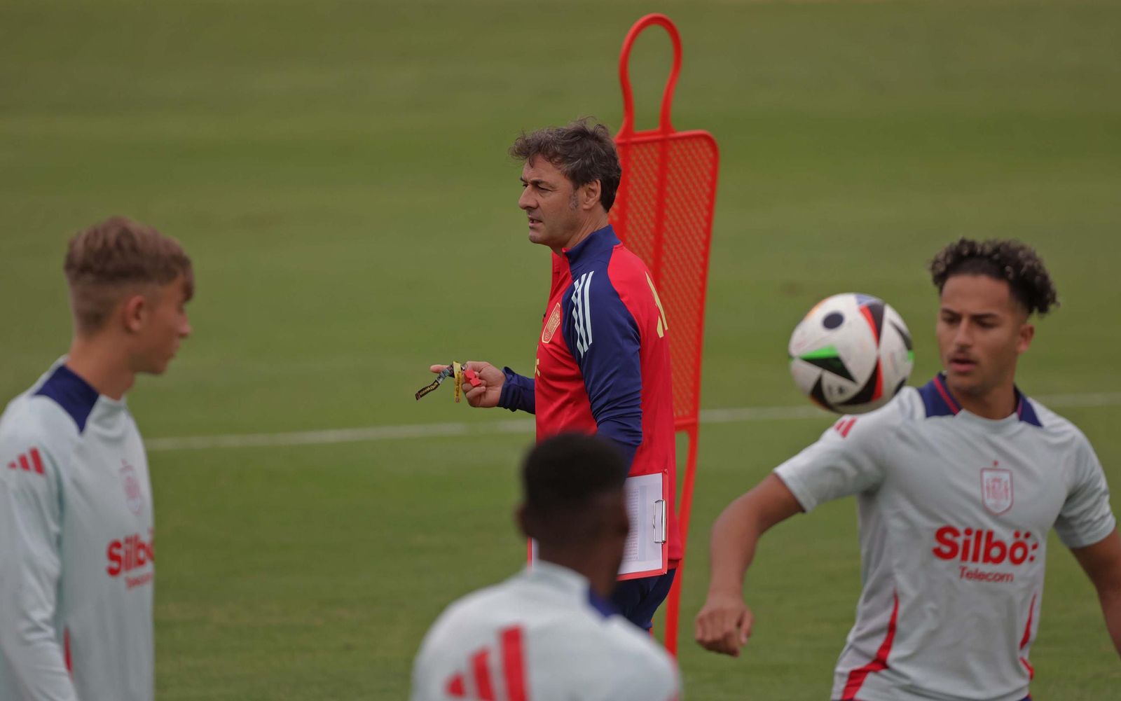 Fotos del entrenamiento de la selección española sub-21 en Algeciras