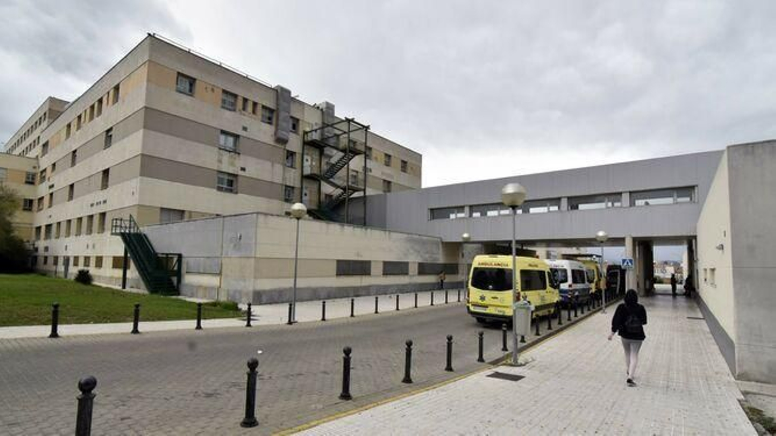 El Hospital Punta de Europa de Algeciras.