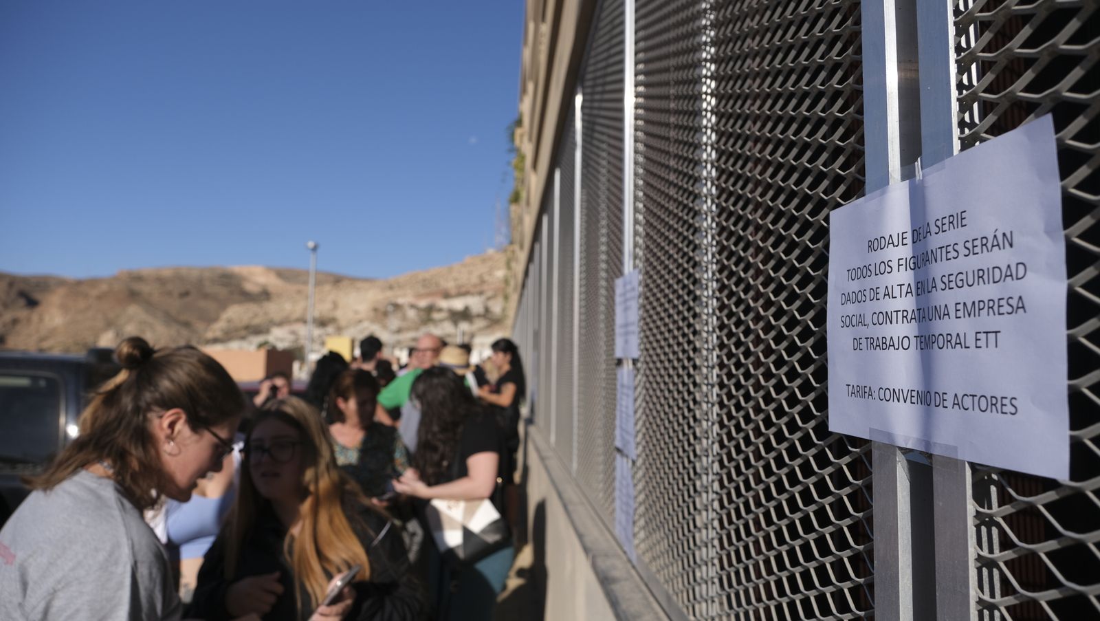 Imágenes del casting para la serie El Romancero