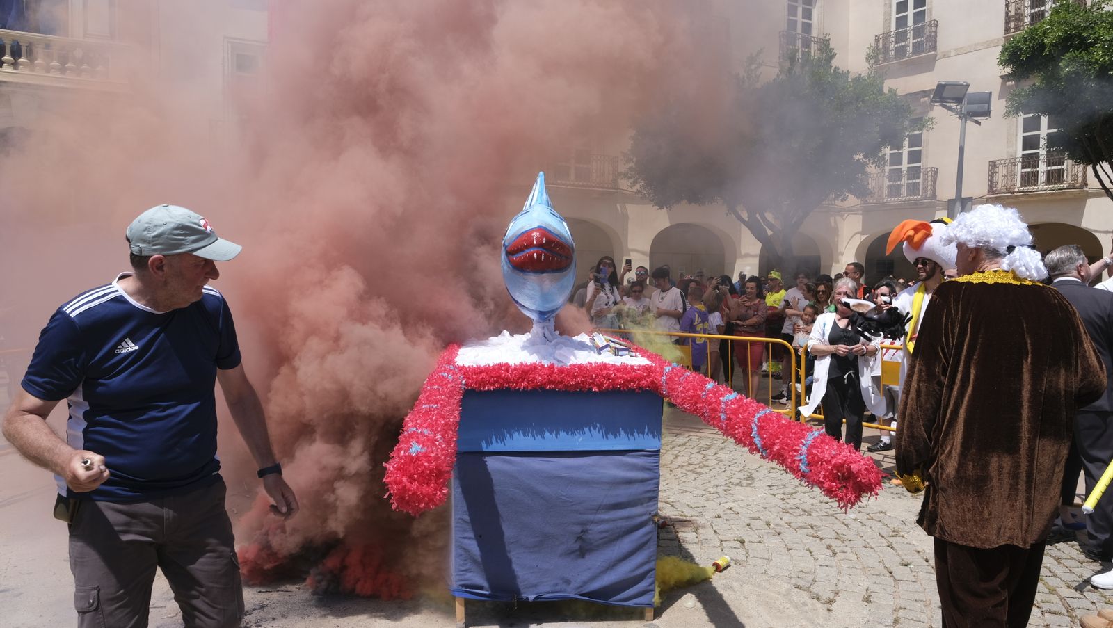 Imágenes del Entierro de la Sardina. Carnaval de Almería.