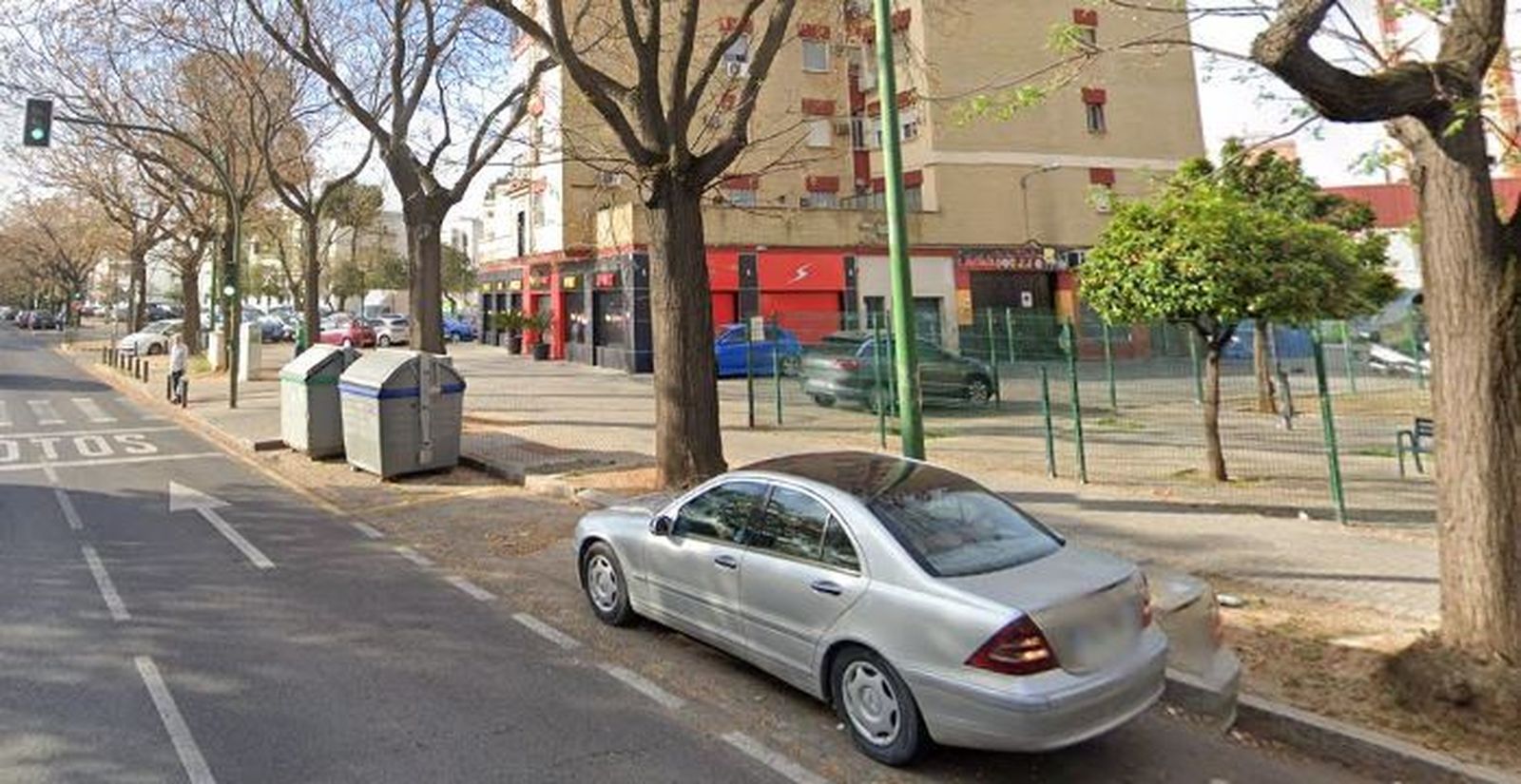 El suceso ocurrió en esta zona de la avenida Alcalde Manuel del Valle.