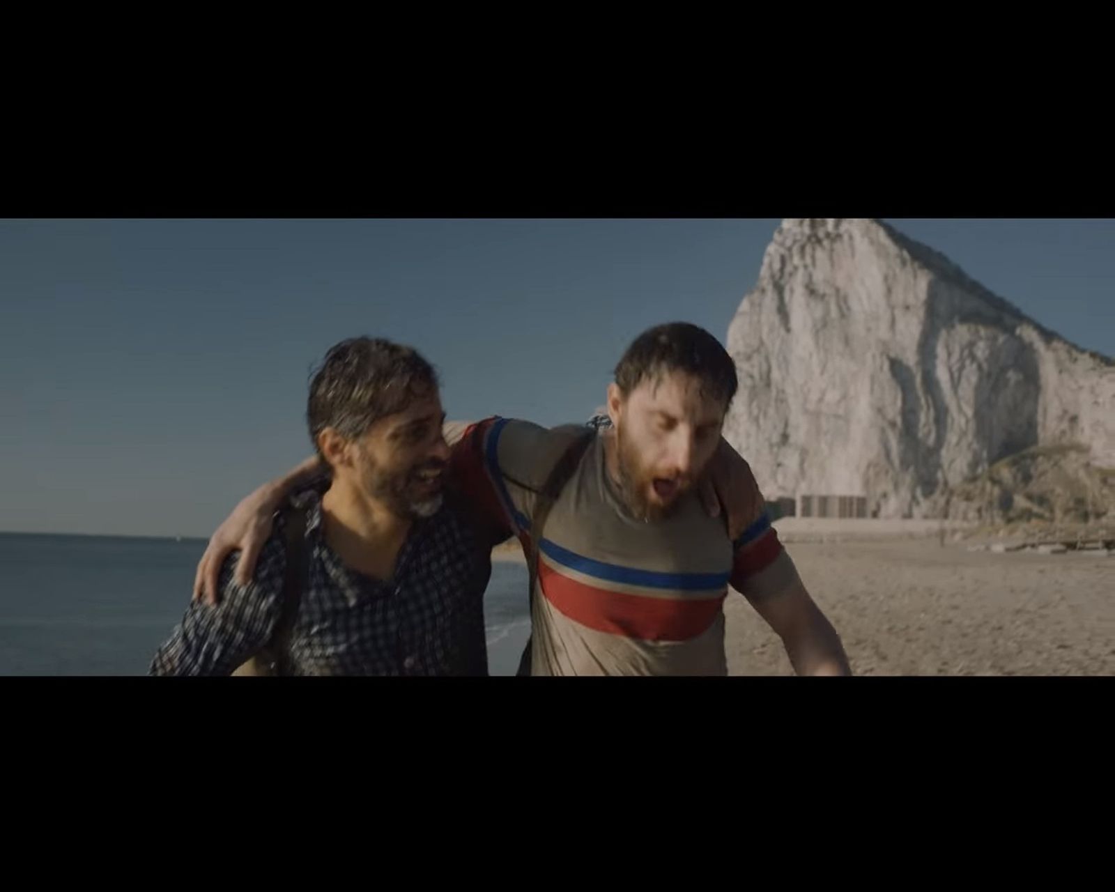 Un momento del videoclip de Taxi a Gibraltar.