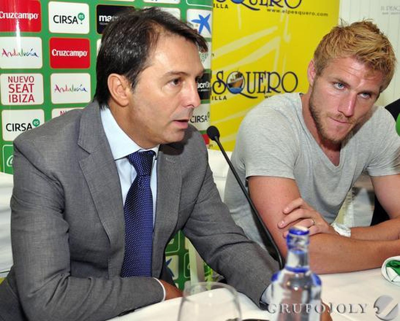 Perquis en su presentación. 

Foto: Manuel Gómez