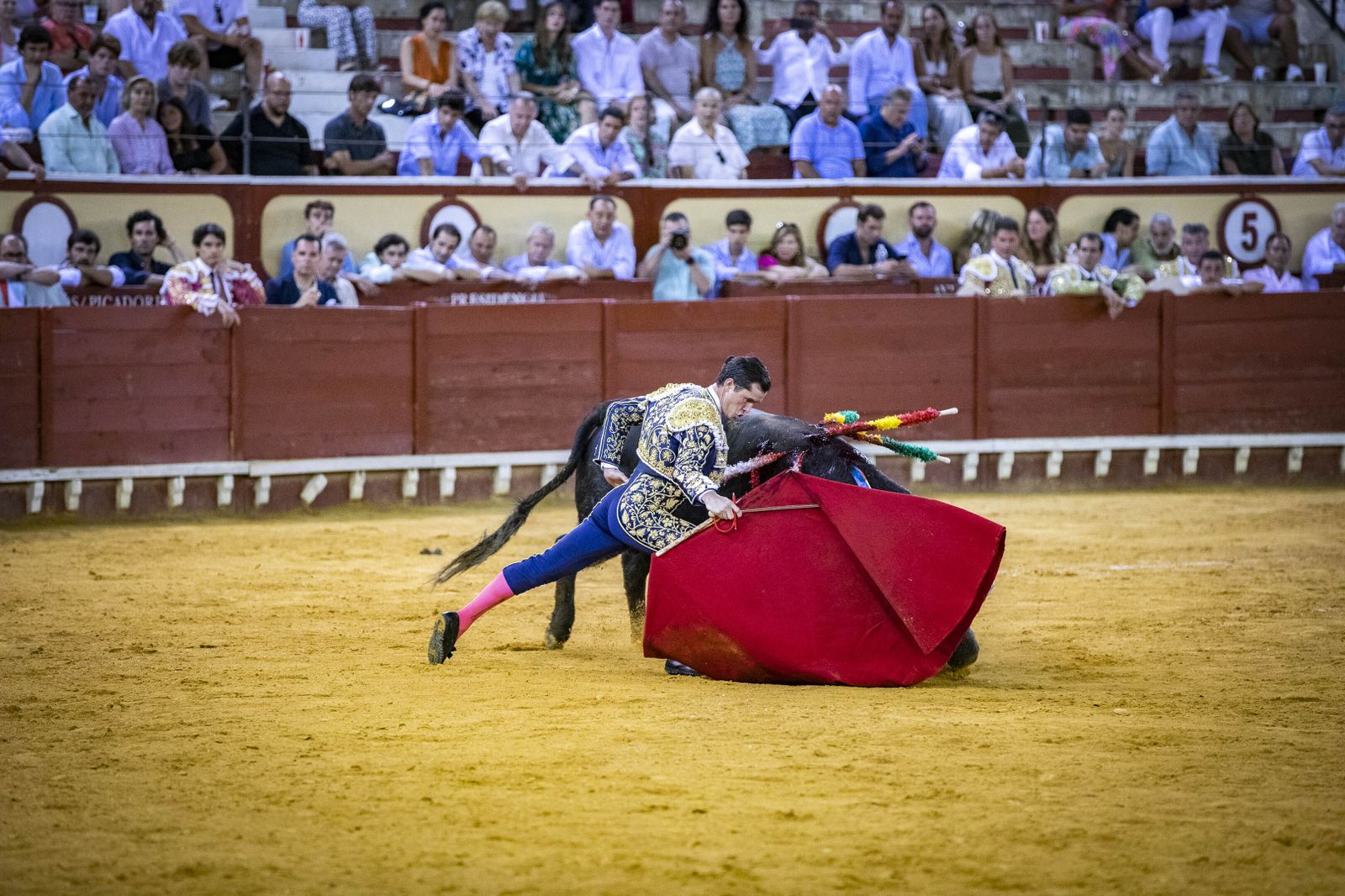 Diego Urdiales, Sebastián Castella y Daniel Luque, en la plaza de toros de El Puerto