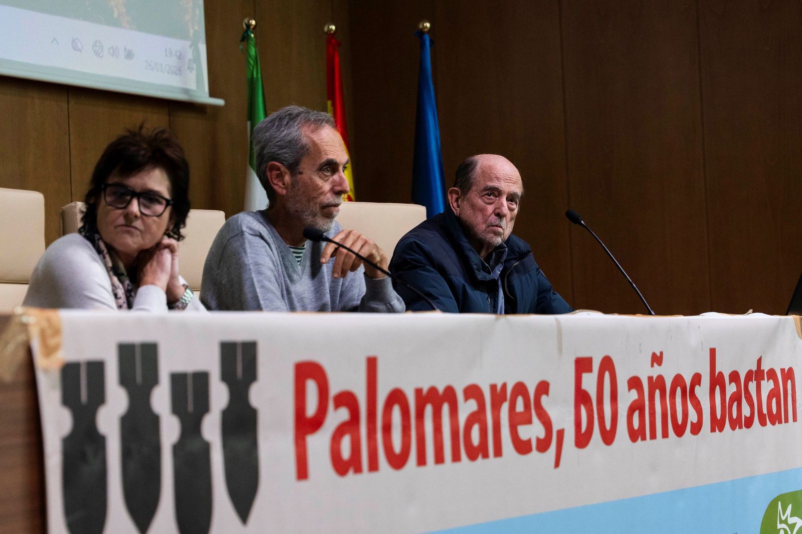 Acto conmemorativo del 60 aniversario del accidente nuclear de Palomares, con mesa redonda, proyección y debate en Almería.