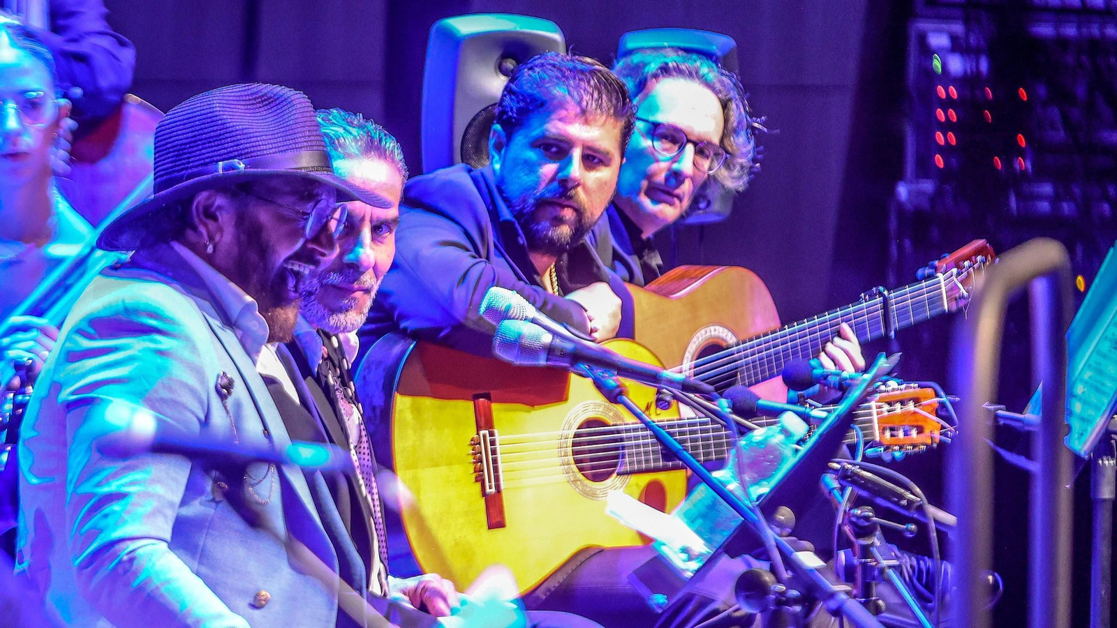 El cantaor Duquende en el espectáculo 'Soy gitano'