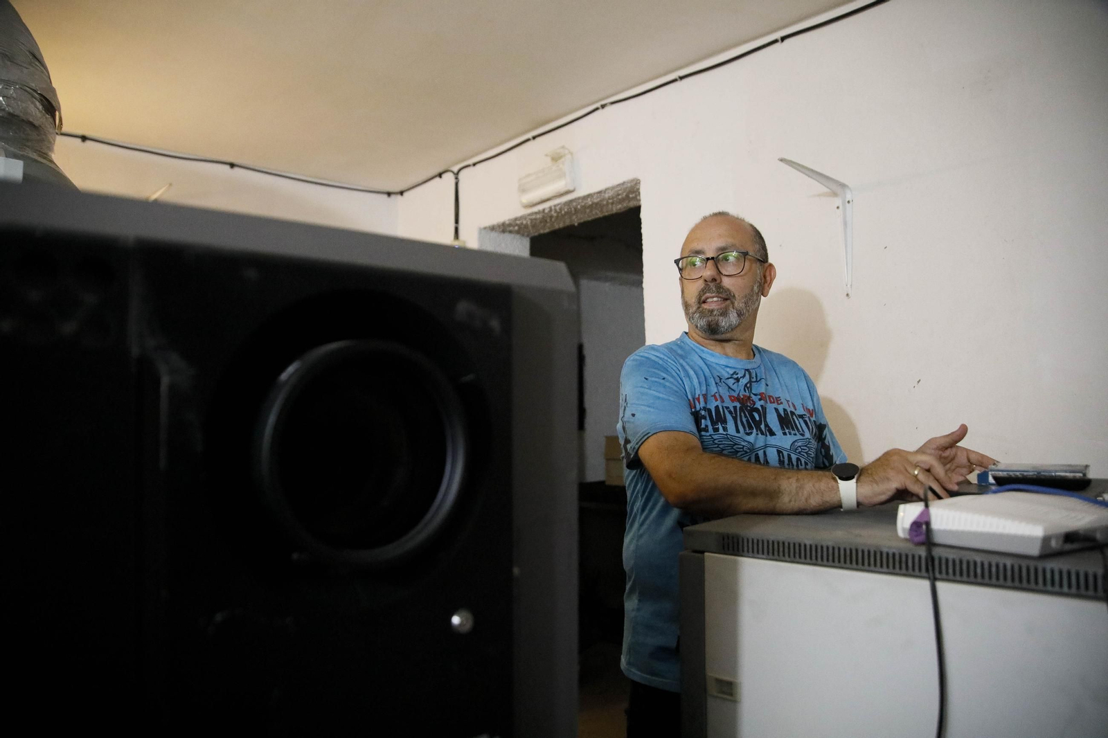 Imágenes de la última proyección en el cine de verano de Garrucha Imágenes de la última proyección en el cine de verano de Garrucha