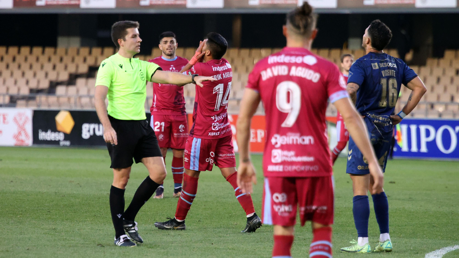 Xerez DFC contra UCAM Murcia en Chapín
