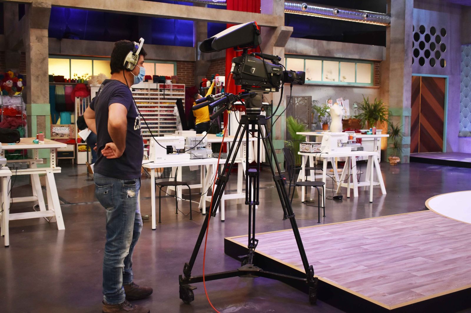 ‘Aguja Flamenca’ retoma las grabaciones con fuertes medidas de seguridad