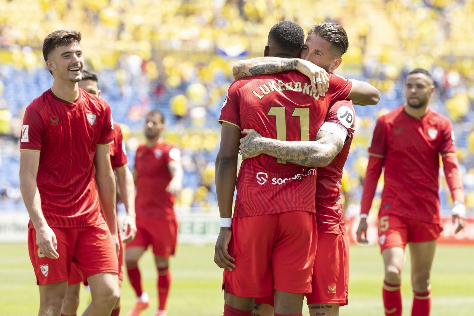 Las fotos del Las Palmas-Sevilla de la Liga