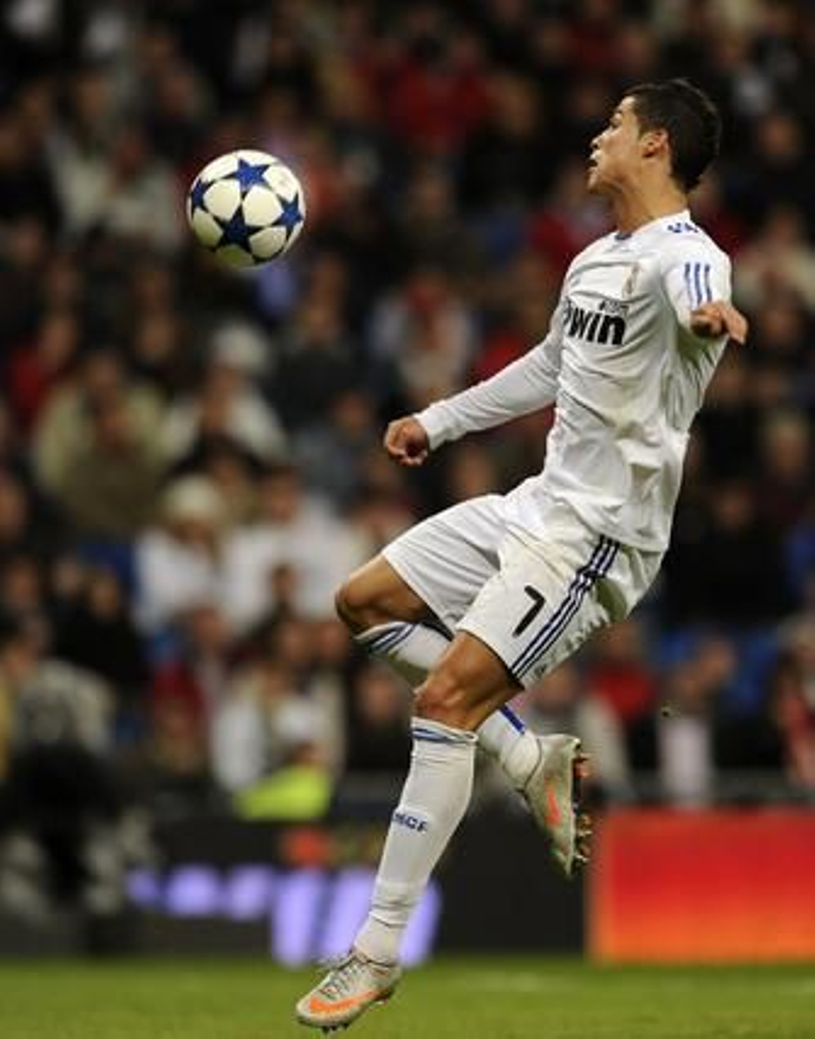 Cristiano en un momento del encuentro.

Foto: AFP