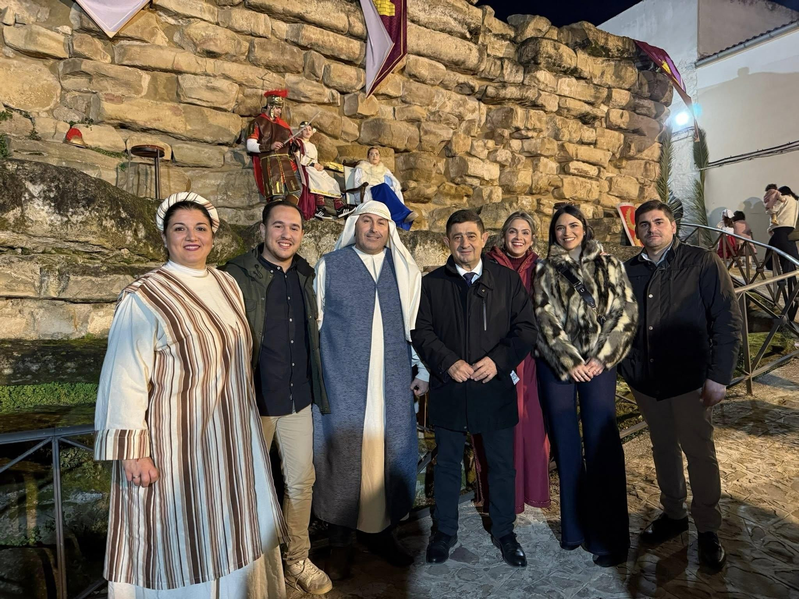 Así ha sido la inauguración del Belén Viviente de Ibros.