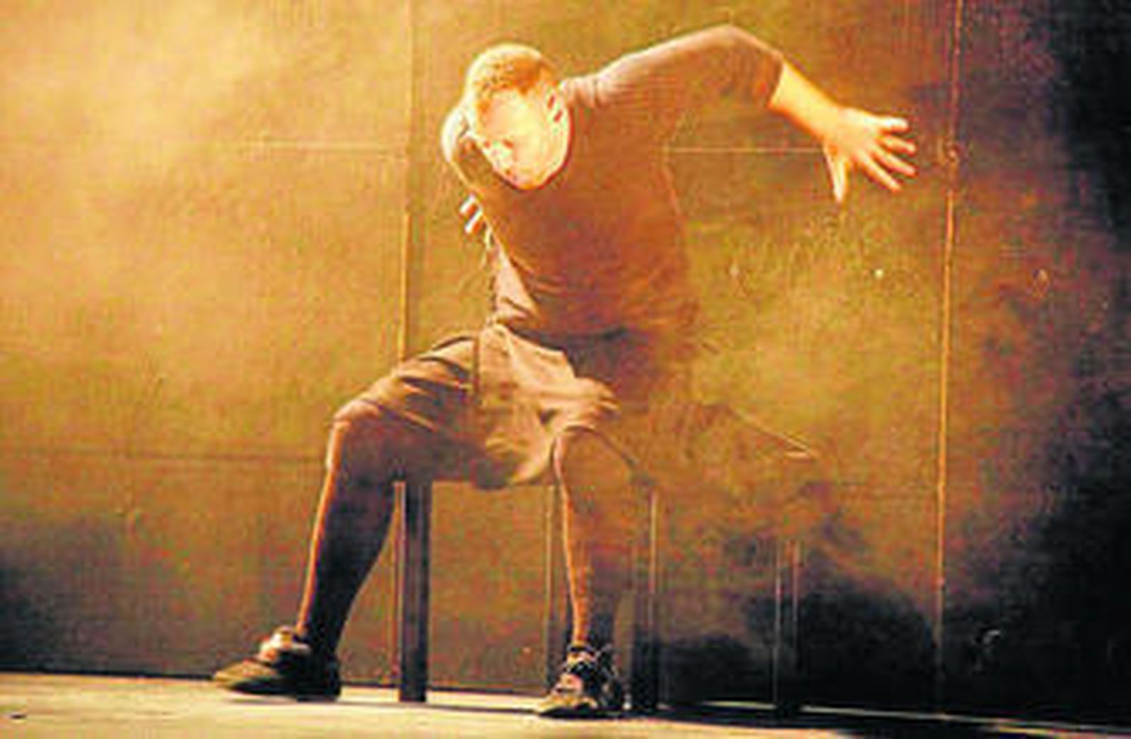 Una imagen de la representación teatral de este sábado en el Pedro Muñoz Seca.