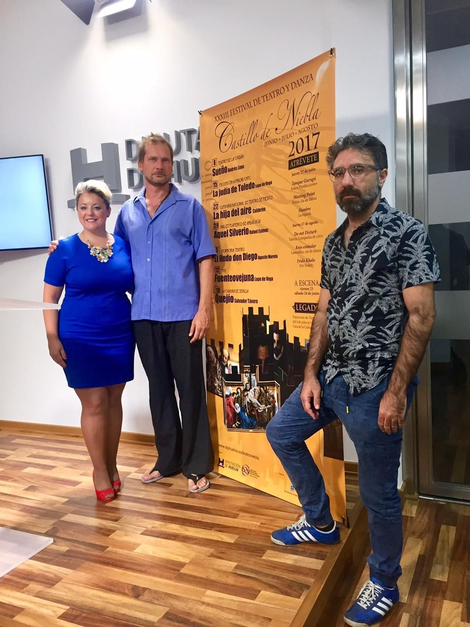 Un momento de la presentación del montaje.