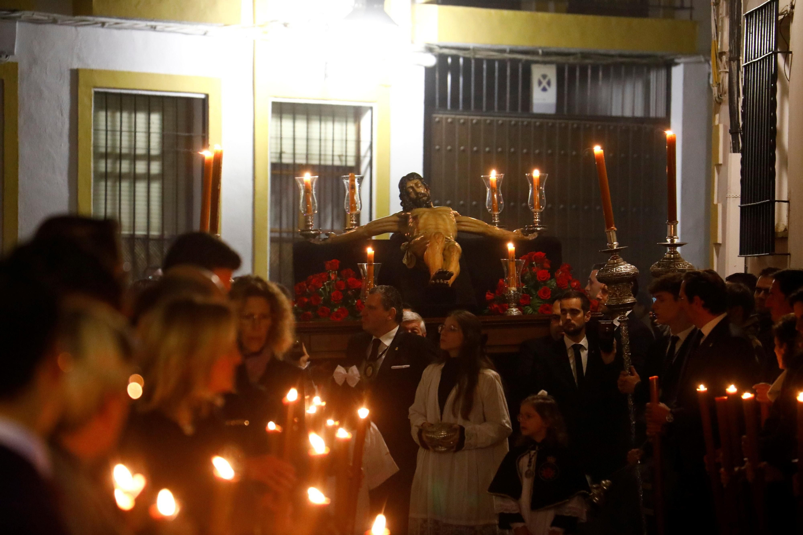 Las imágenes del vía crucis del Cristo de la Clemencia de Córdoba