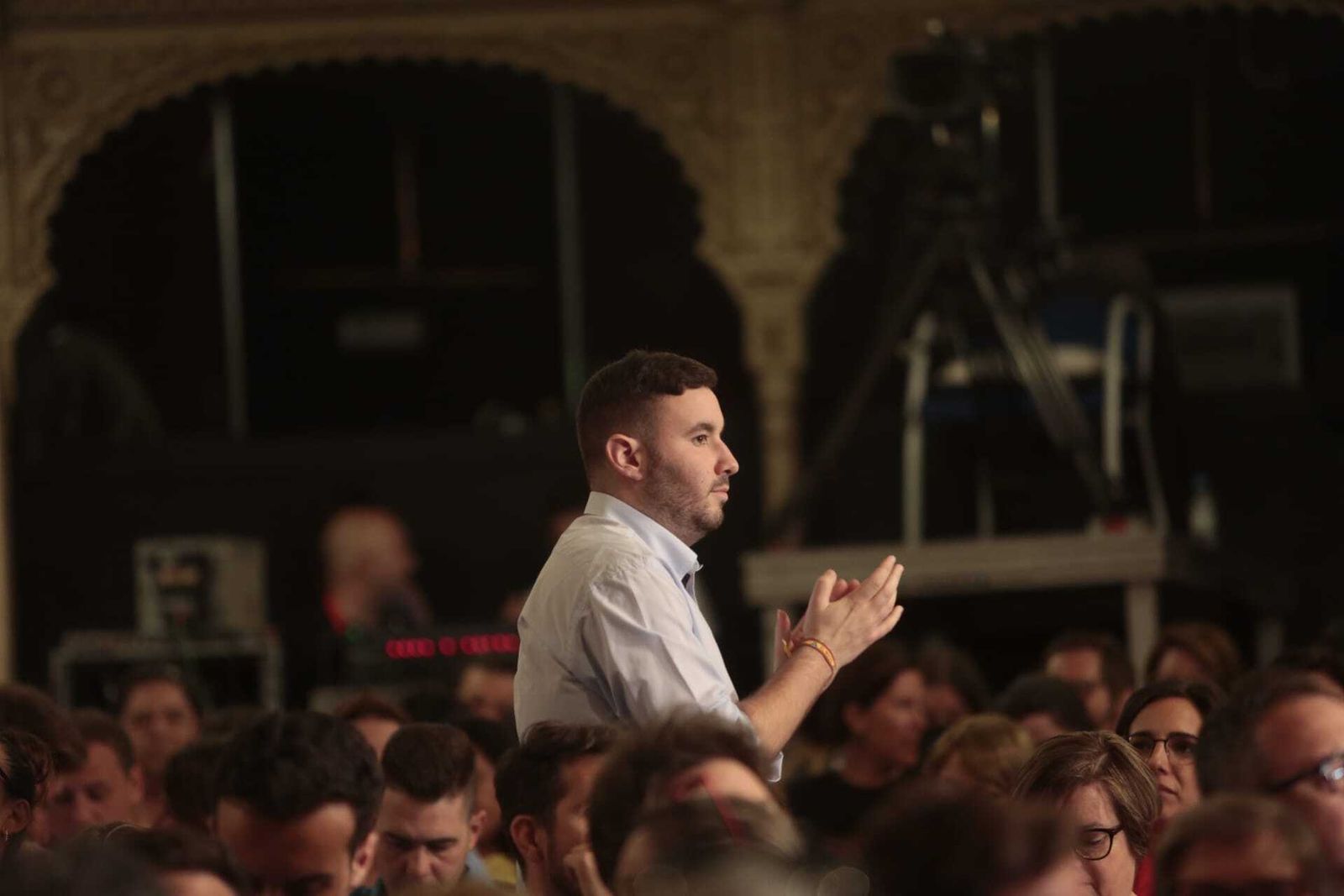 El público en el teatro.