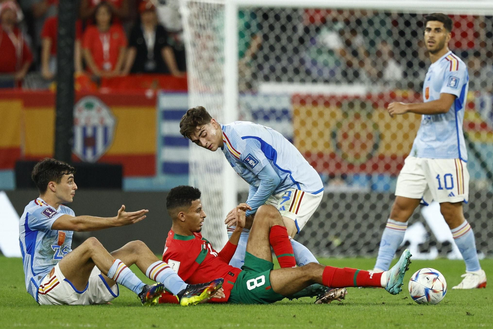 Fotos del Marruecos-España en octavos del Mundial de Qatar