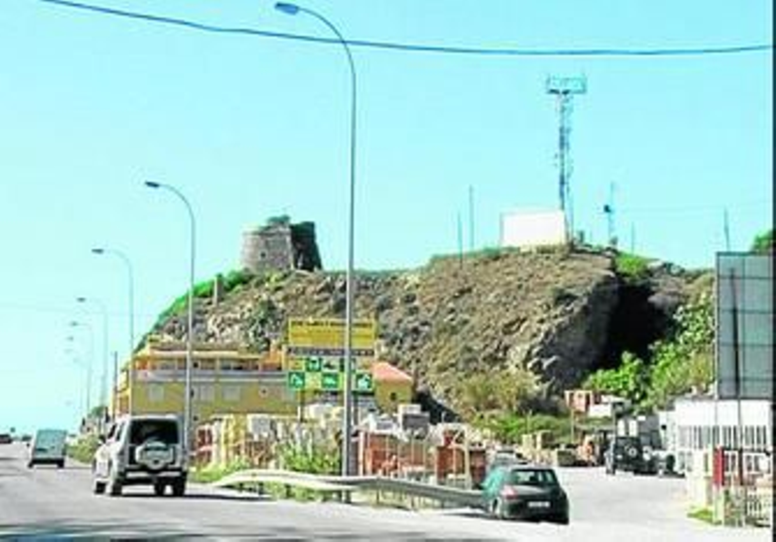 La antena de Benajarafe.