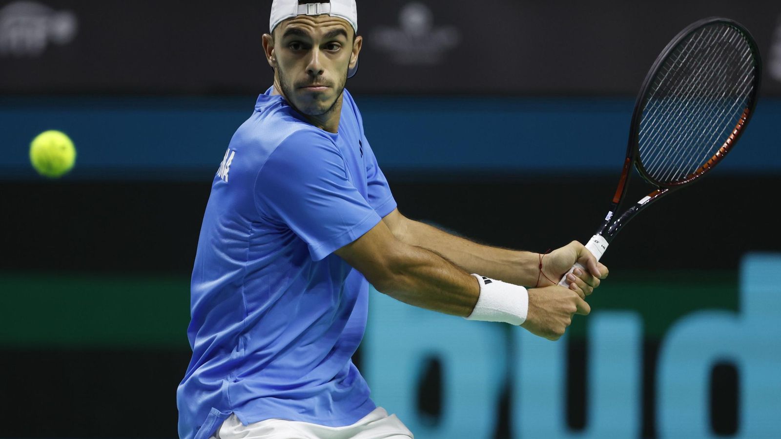 Copa Davis: Francisco Cerundolo pasa por encima de Musetti y Argentina domina 1-0 a Italia