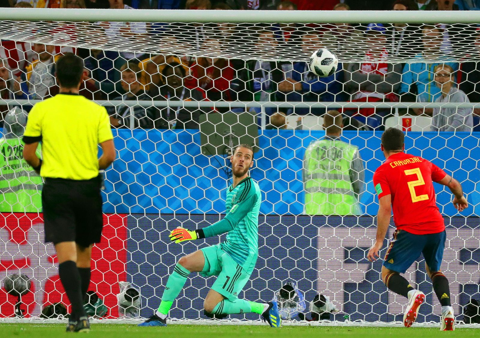 Las imágenes del España-Marruecos