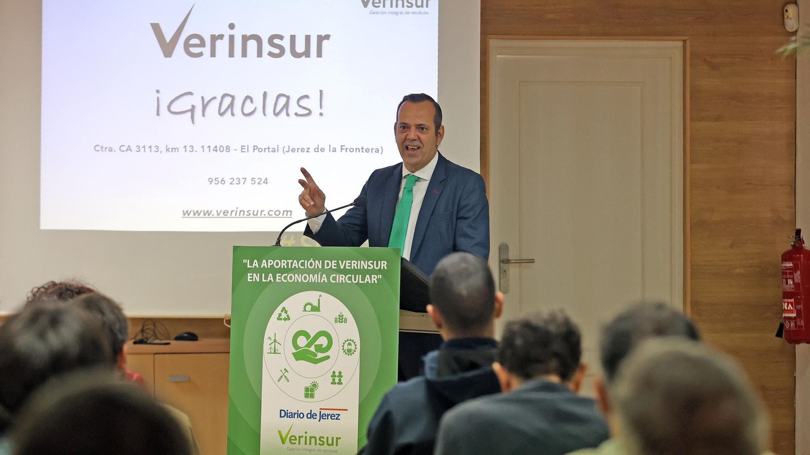 Imágenes de la jornada 'La aportación de Verinsur a la economía circular'