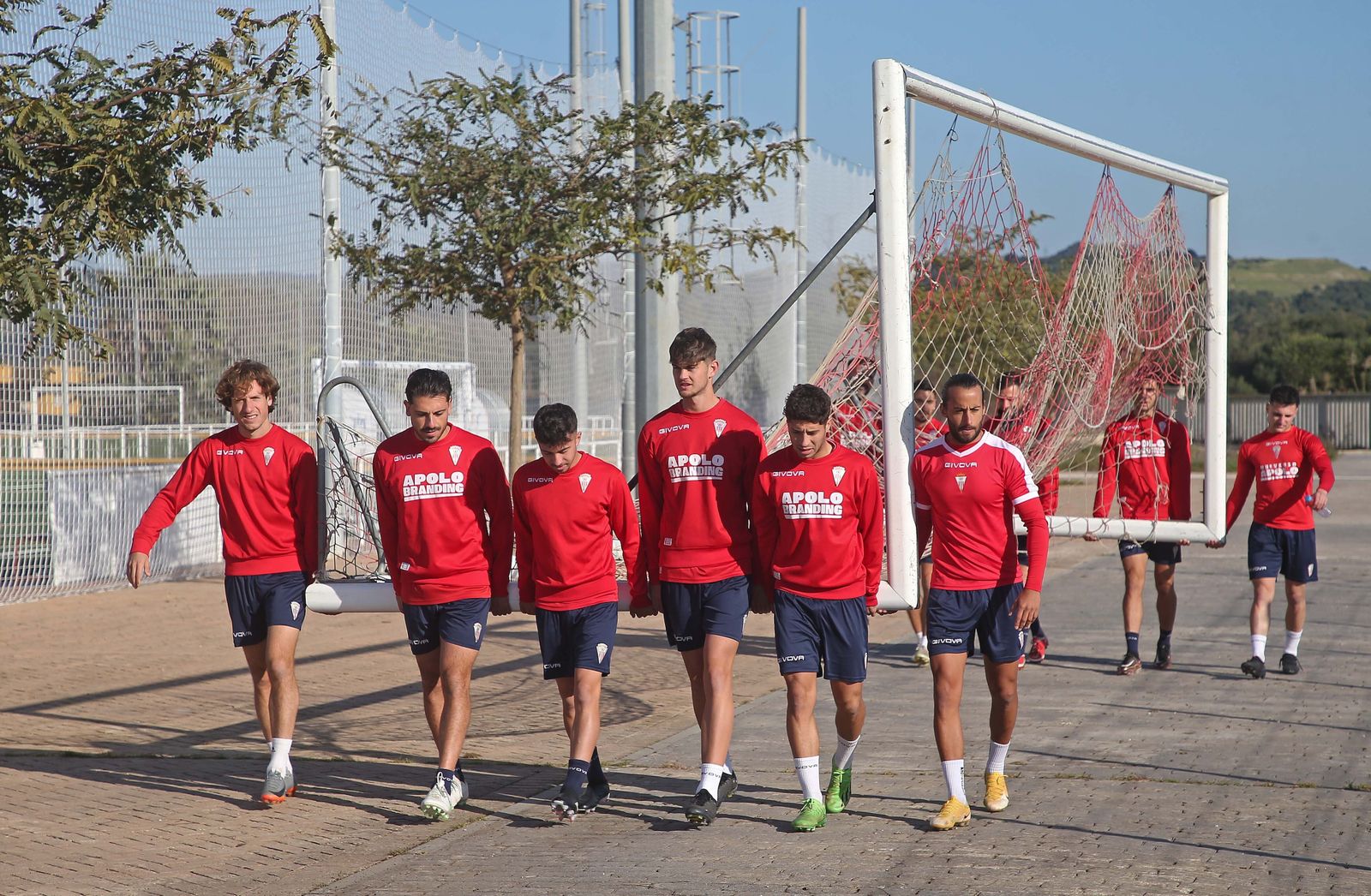 Fotos del entrenamiento del Algeciras CF previo al partido contra el Talavera