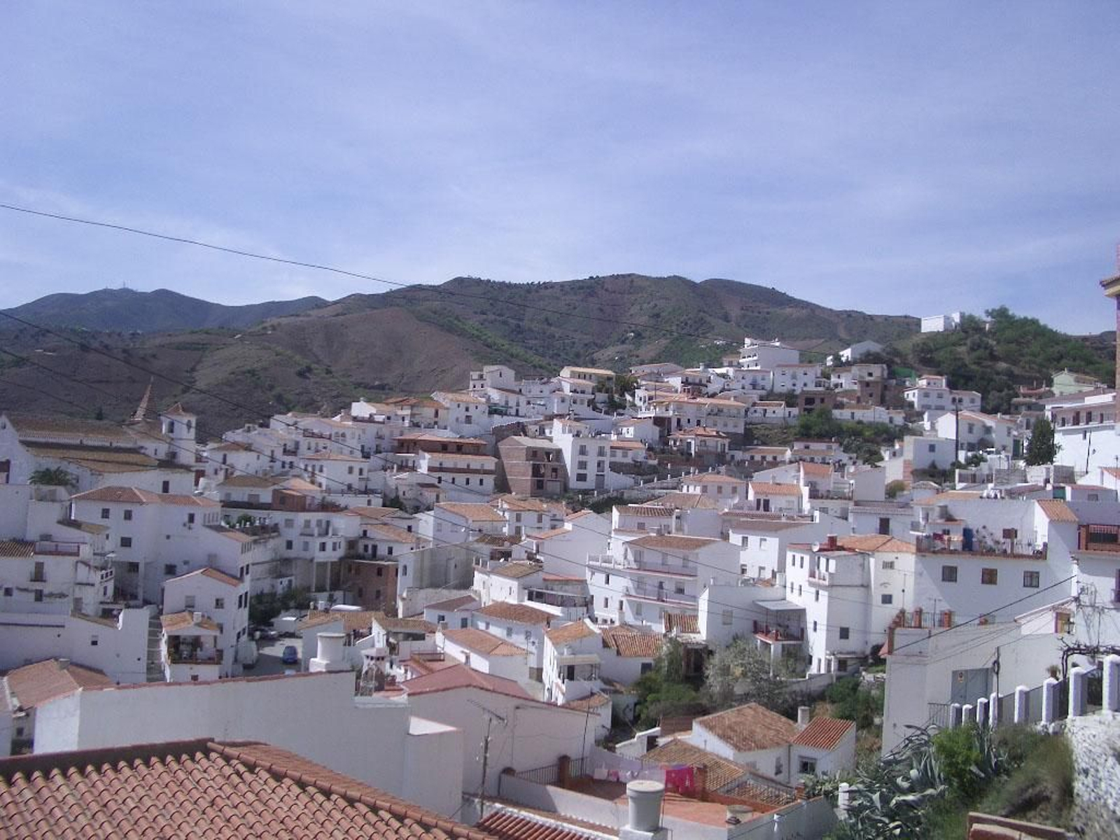 Imagen de El Borge, uno de los pueblos que denuncian la situación del tranporte público en la localidad.