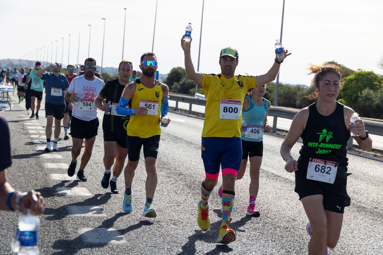 Las imágenes de la Media Maratón Bahía de Cádiz