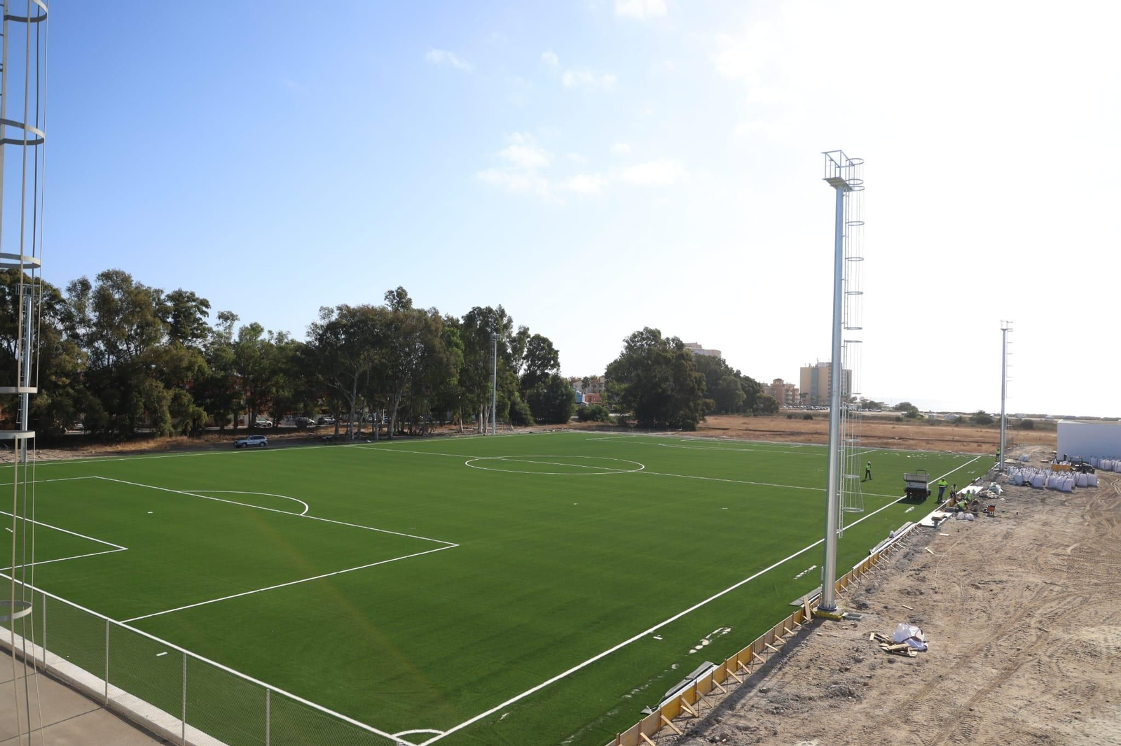 Un nuevo campo de la Ciudad Deportia. Un nuevo campo de la Ciudad Deportia.