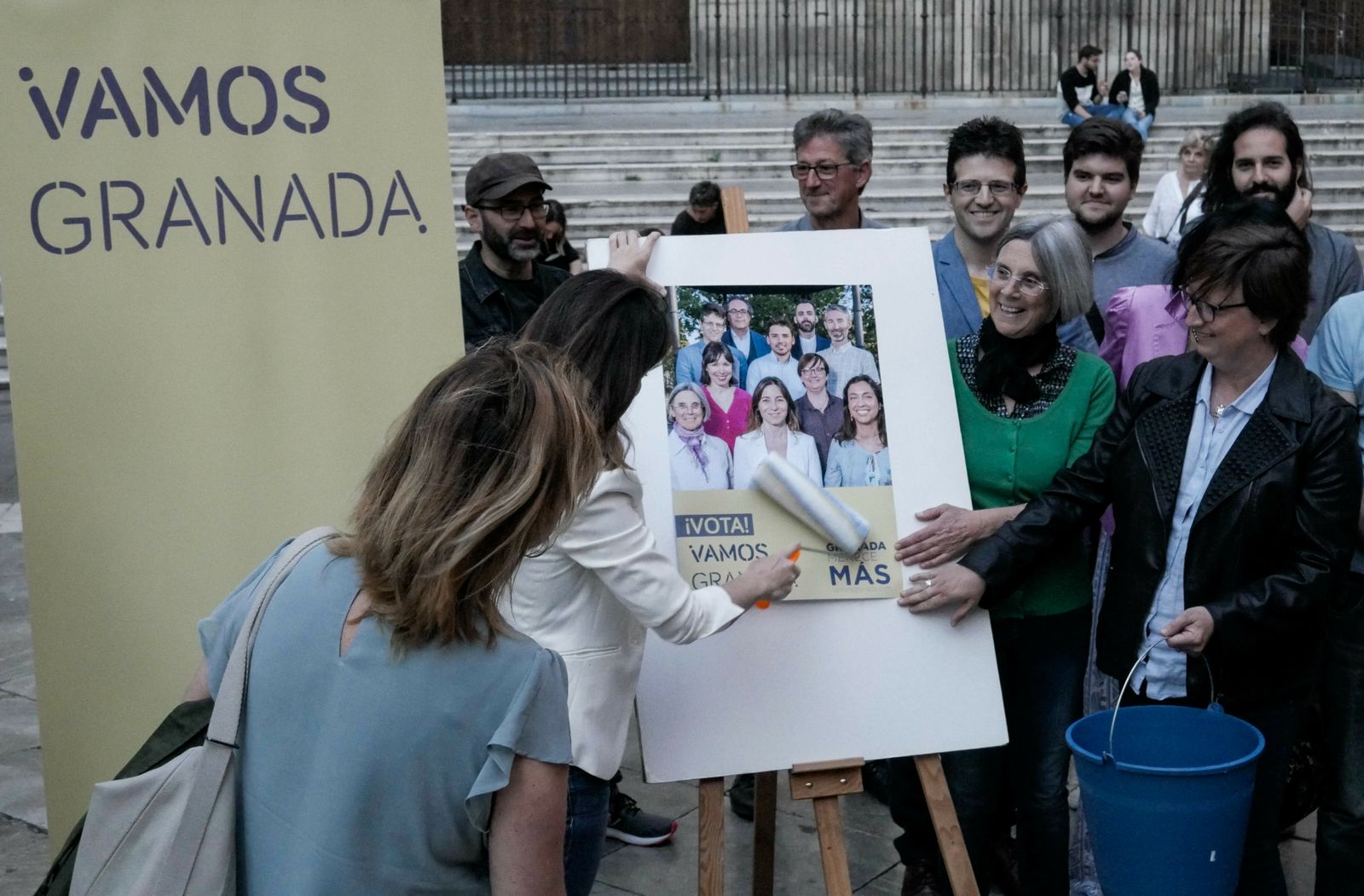 Las imágenes del inicio de campaña de Vamos Granada