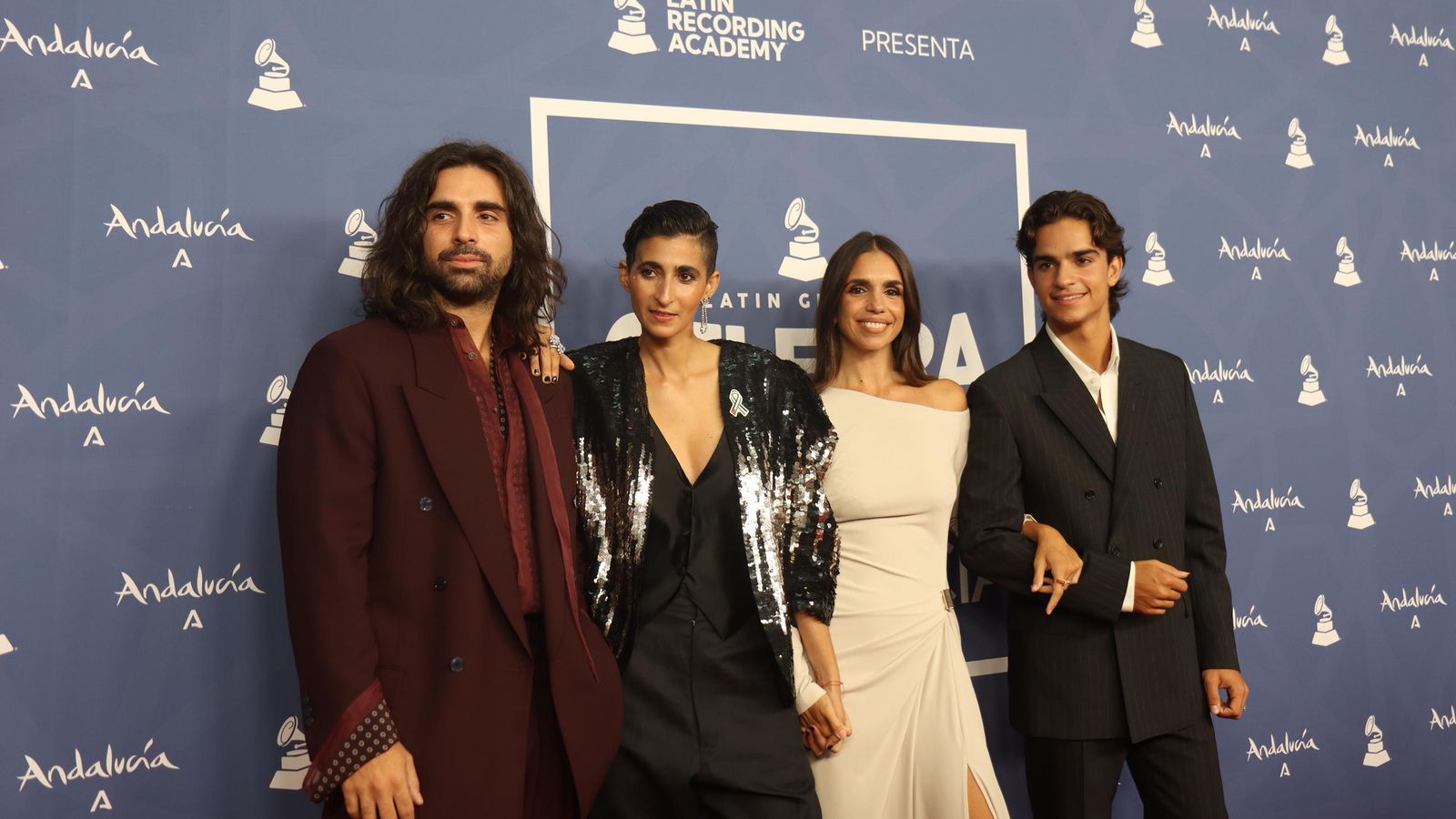 La alfombra roja del concierto de los Latin Grammy en Sevilla