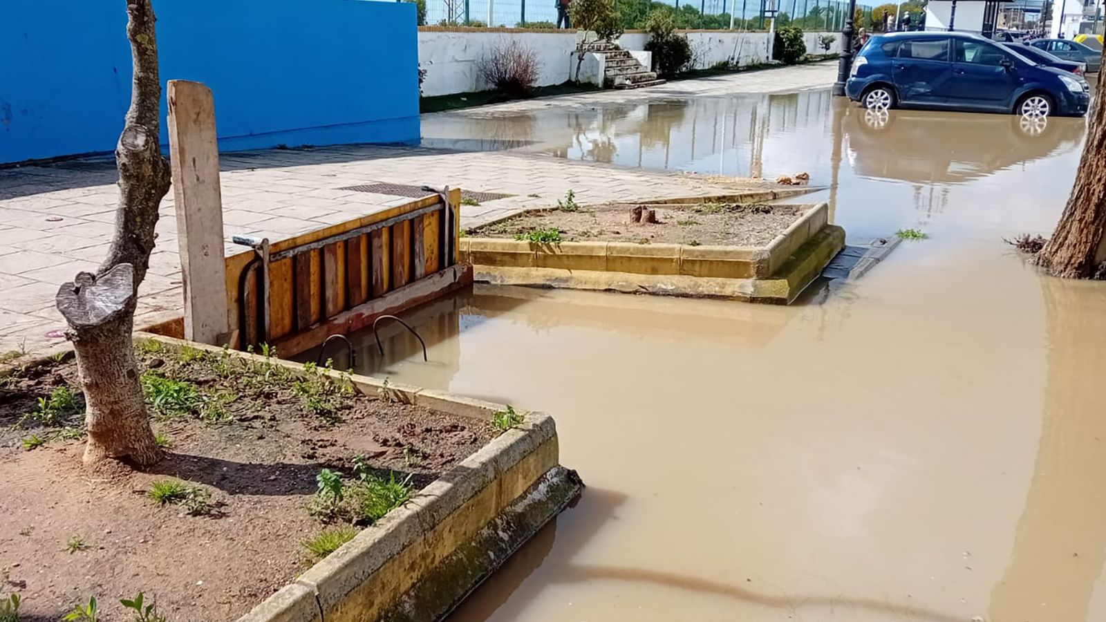 Balance de daños en San Juan del Puerto por el temporal.