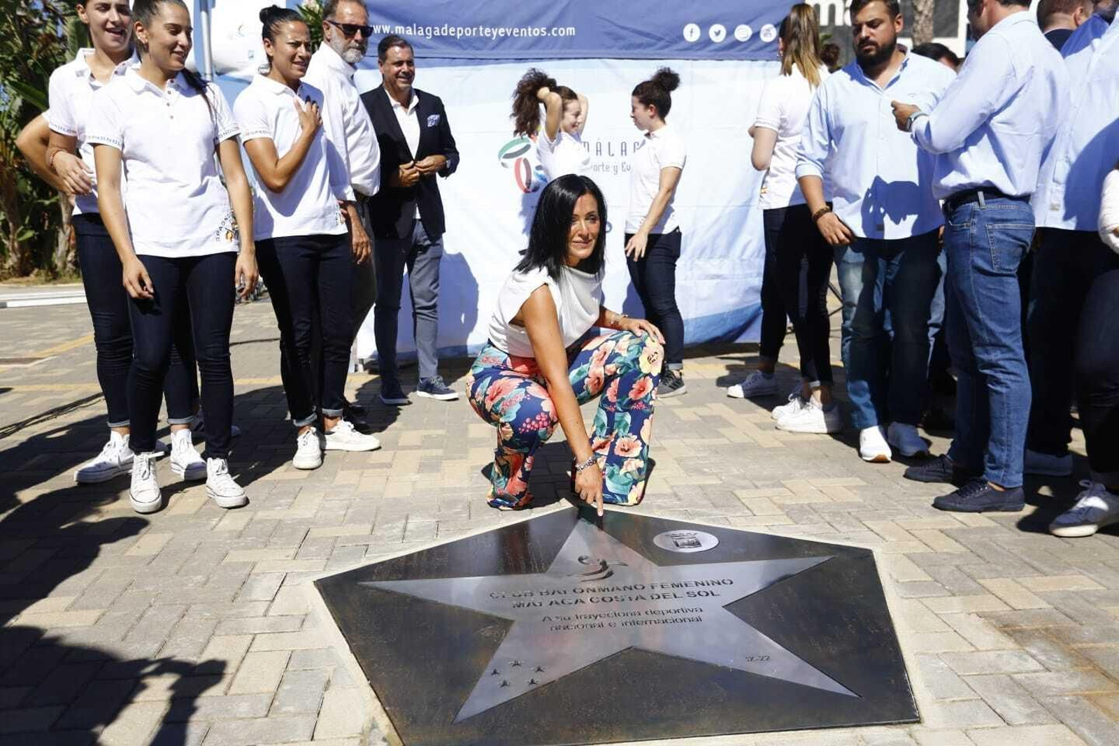 La estrella del Costa del Sol ya está en el paseo del Carpena
