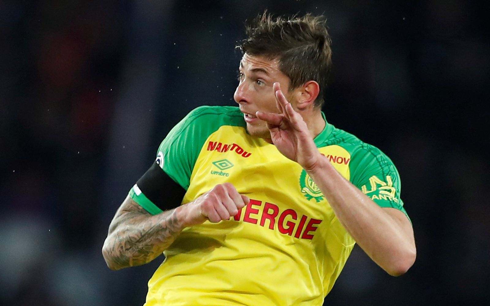 Emiliano Sala, con el Nantes