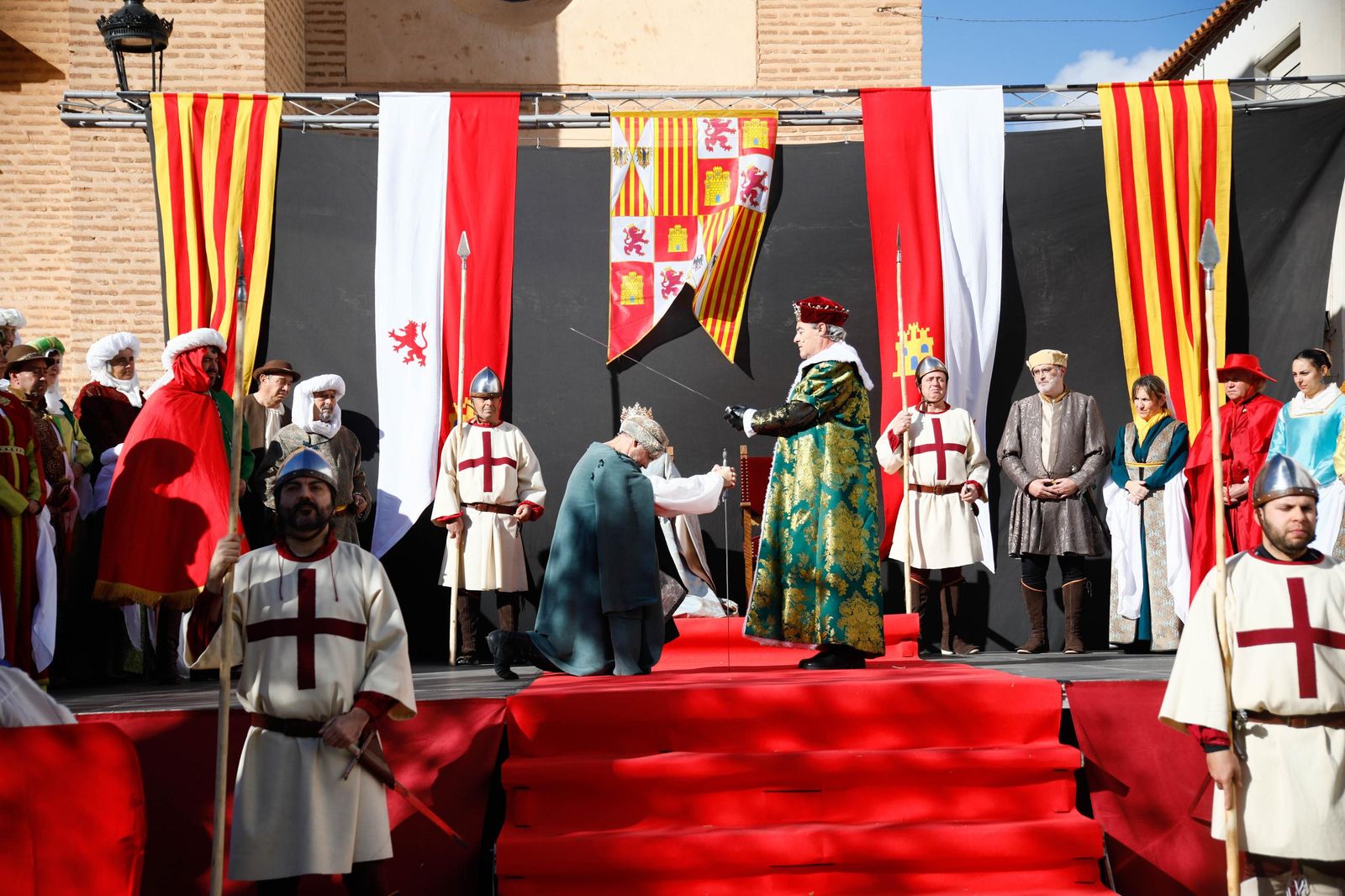 La Recreación de la Pernoctación de los Reyes Católicos en Fiñana, en imágenes